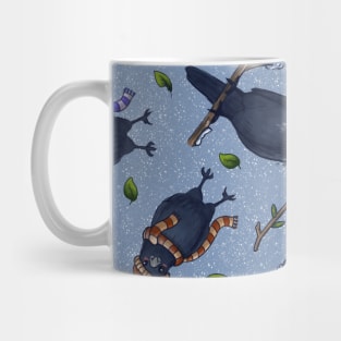 Crows and Snow Mug